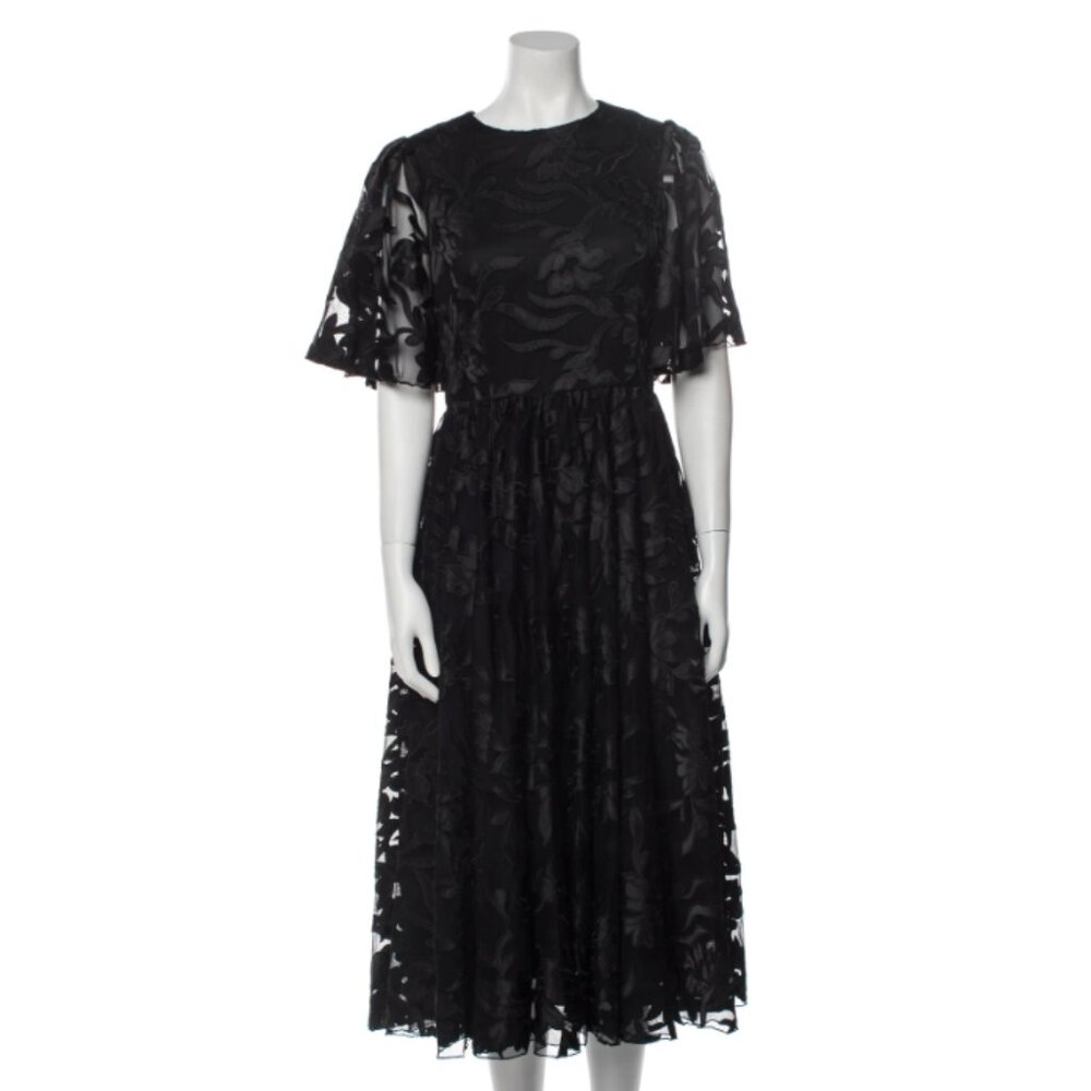 CO Black Lace Party Dress